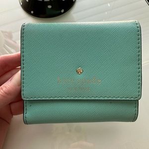 Kate Spade turquoise wallet